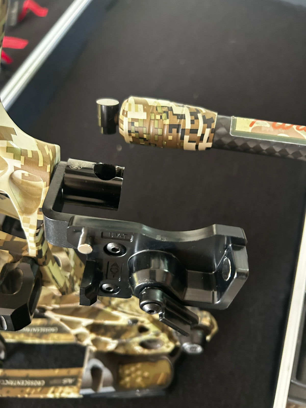 Bee Stinger stabilizer quick disconnect, Black XL