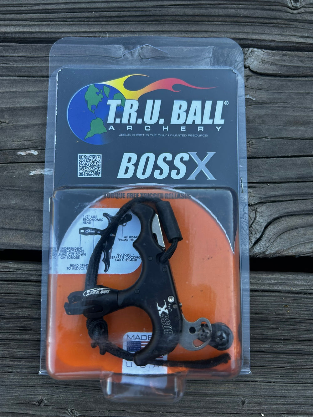 TRU-Ball Boss X thumb release in retail packaging