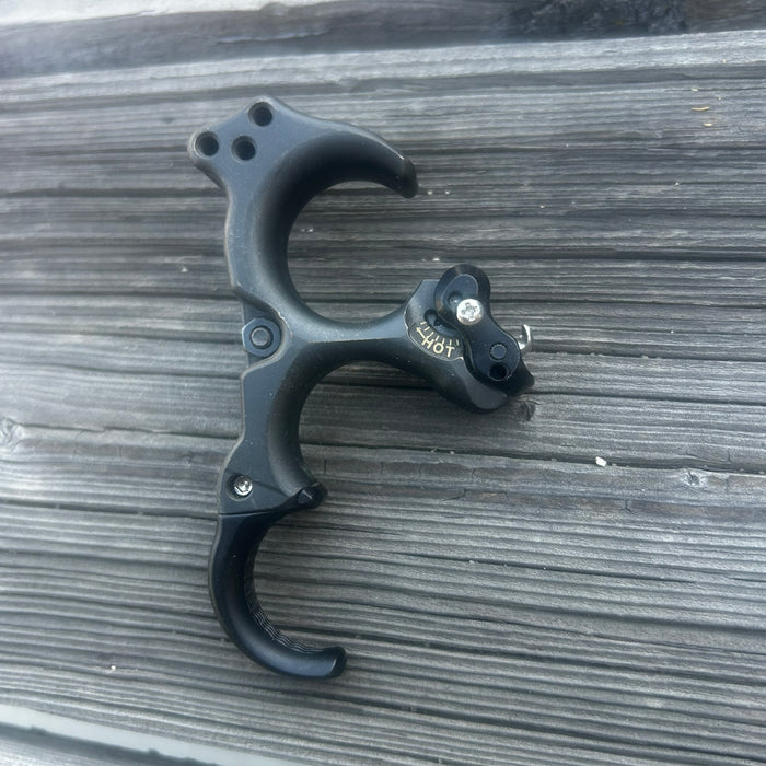 TRU-Ball HBC Claw Flex Brass back tension release, Black Tungsten
