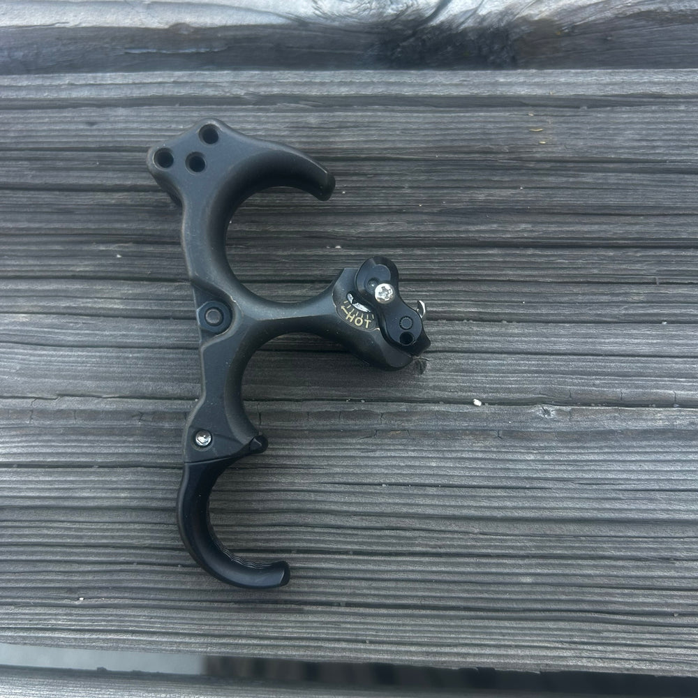 TRU-Ball HBC Claw Flex Brass back tension release, side view