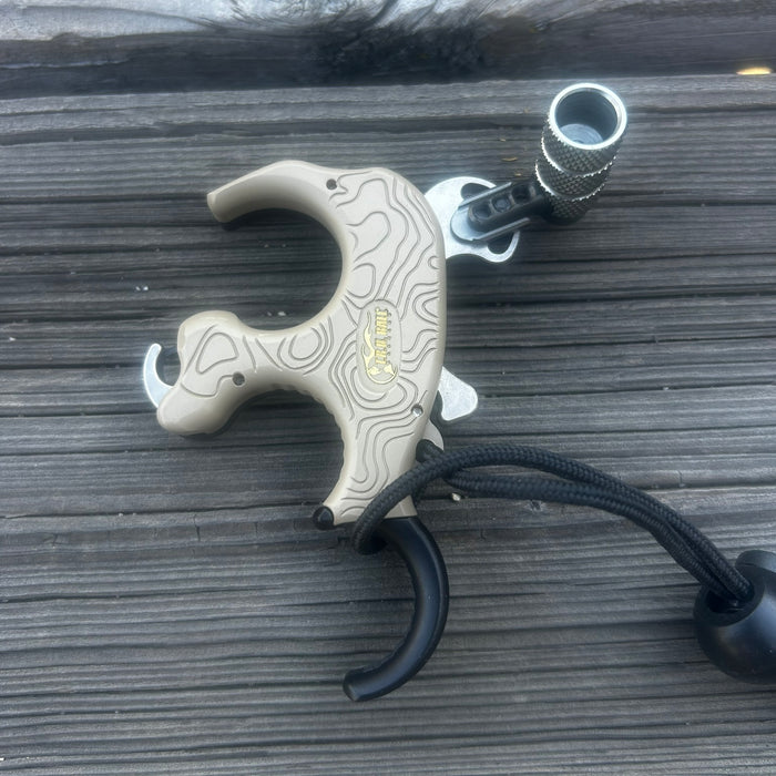 TRU-Ball Ridgepoint Pro Flex CK thumb release, Midnight/Tan