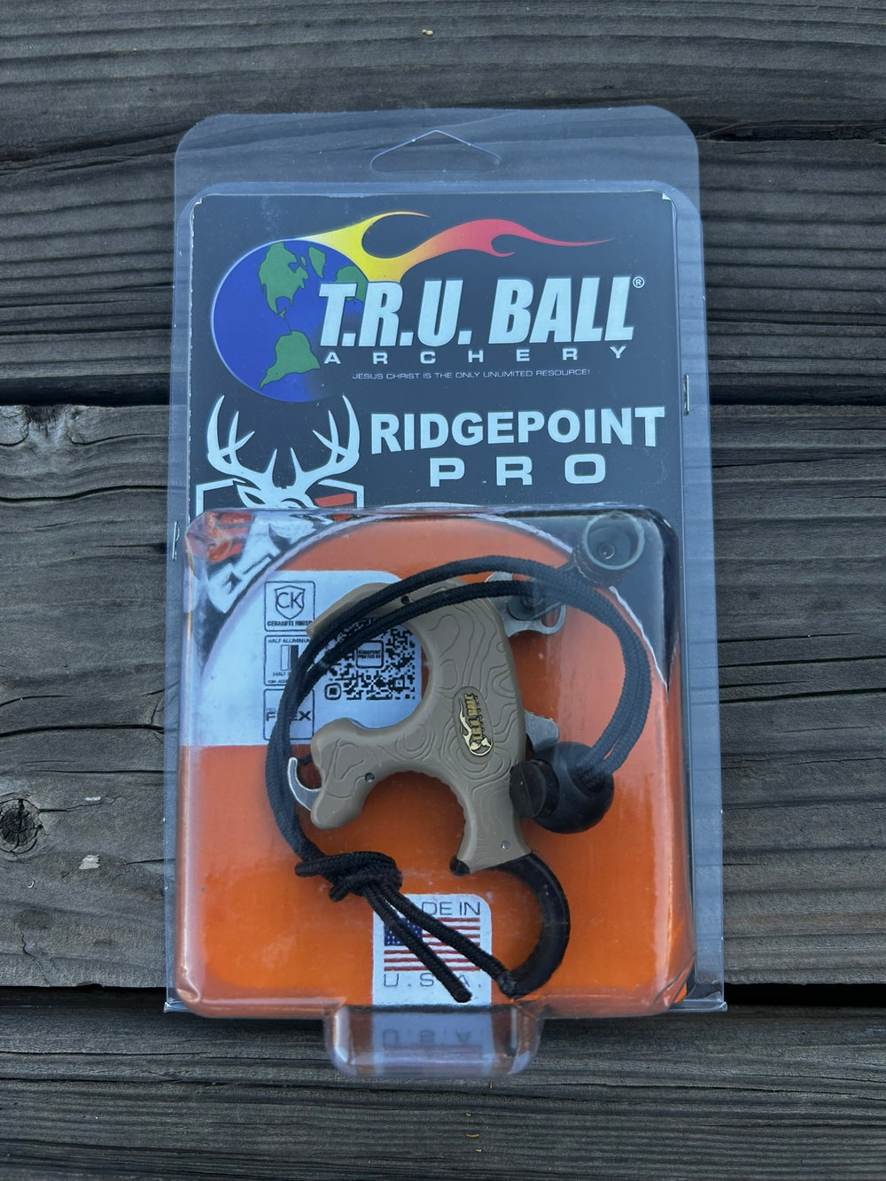 TRU-Ball Ridgepoint Pro Flex CK thumb release in retail packaging