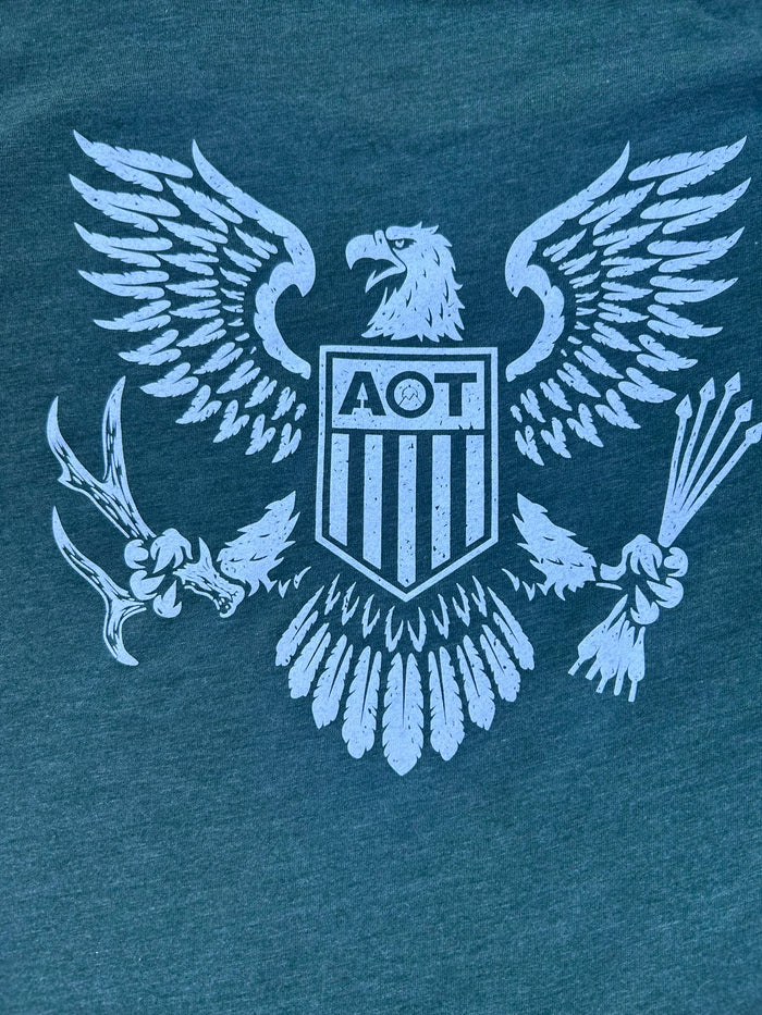 AOT eagle graphic shirt