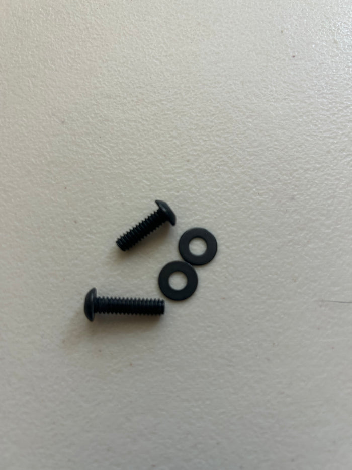 Longer bolts and washers for Tight Spot quiver mounting