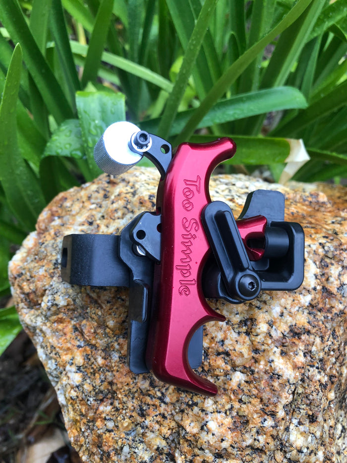 AOT magnetic release holder for the Carter Too Simple thumb release, right hand